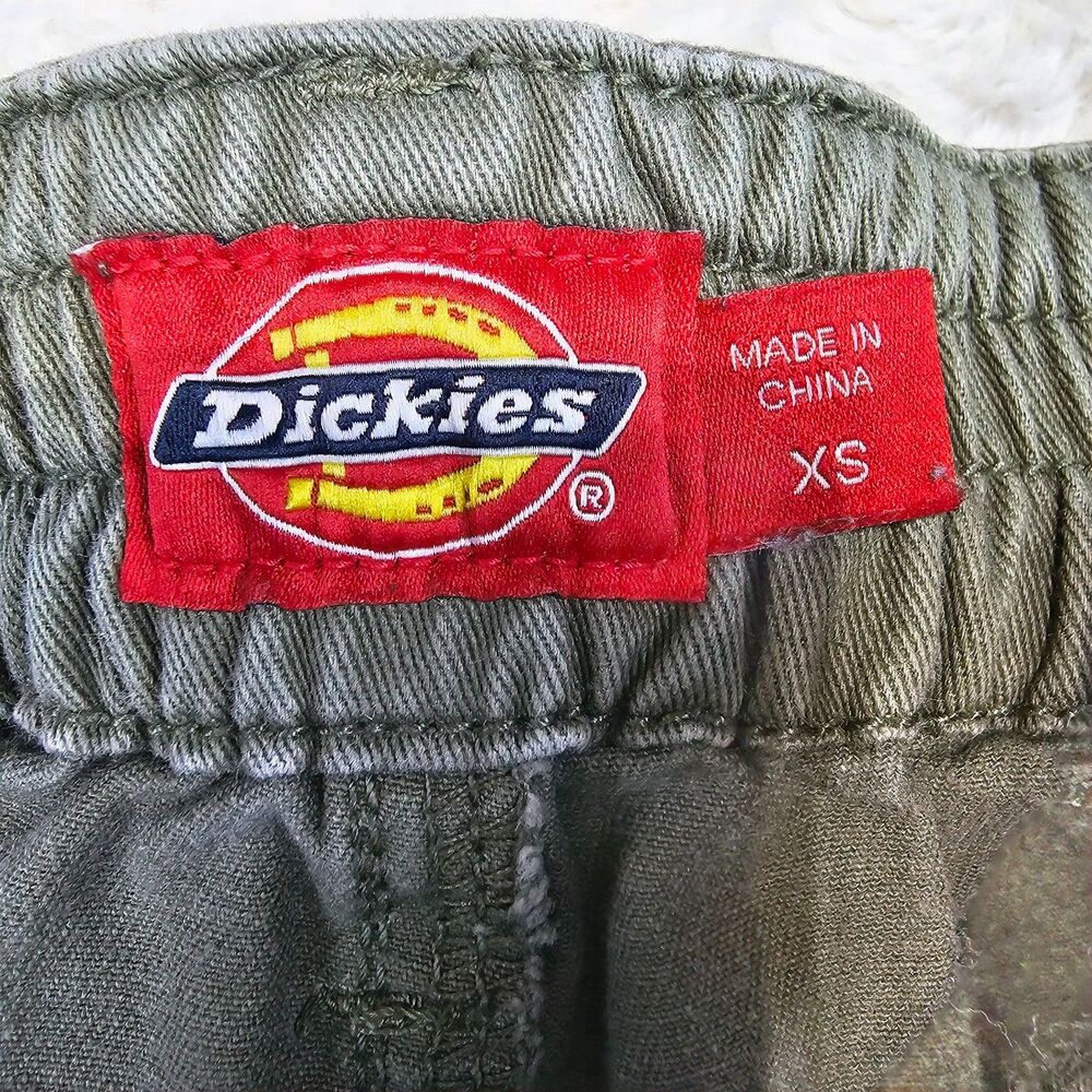 Dickies Cargo Pants Army Green XS Women's Utility Workwear Y2K - Picture 8 of 13